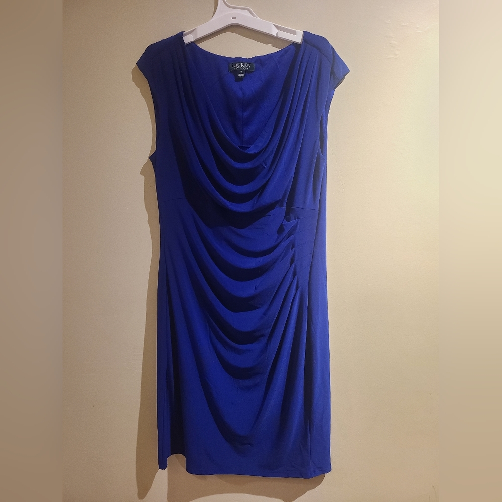 Blue dress